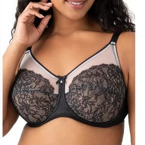 Wacoal 855186 Retro Chic Full Figure Bra 38G